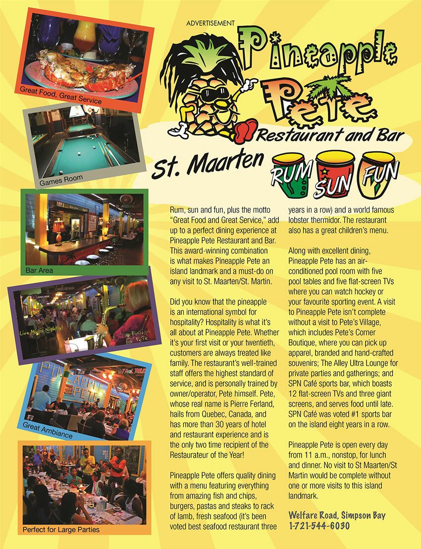 Pineapple Pete Restaurant & Bar St. Maarten